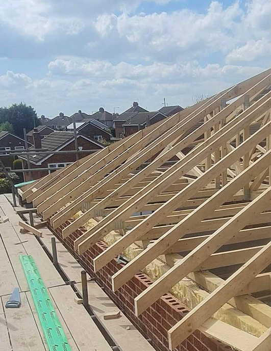    We have served and specialise in all types of roofing in The West Midlands for over 30 Years. We are a medium sized family run business and cover all roofing jobs from small repairs to large re-roofs and loft conversions. We are very experienced in both traditional and modern methods.